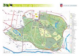 Map Of The Bois De Vincennes Vincennes France Versailles Map France