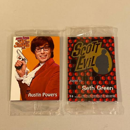 Unopened Promo Card Set, 1999 Groovy Trading Cards, Austin Powers the Spy  Who Shagged Me, New Old Stock, Movie Collectibles, Free Shipping - Etsy