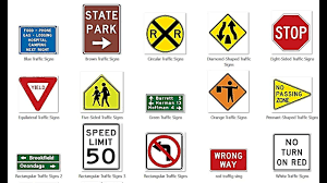 Black And Yellow Traffic Sign Meaning Traffic Sign Colors Meaning Traffic Signs Road Sign Meanings Road Signs