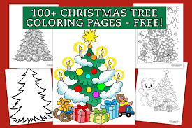 Free printable christmas tree coloring pages for kids: Top 100 Christmas Tree Coloring Pages The Ultimate Free Printable Collection Print Color Fun