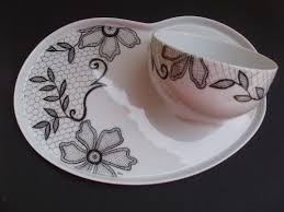 Tasses Bols Theieres Peinture Sur Porcelaine Porcelaine Porcelaine Peinte