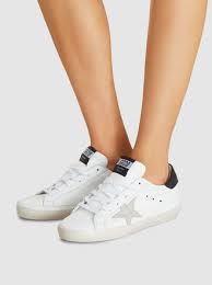 Golden Goose Deluxe Brand Superstar Low Top Trainers I Adore This One Because It Is So Clean In Black White It W Golden Goose Shoes Luxury Sneakers Shoes