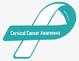 Our uterine cancer awareness retail products are high quality and well priced for your convenience. A White And Teal Cancer Ribbon That Says Cervical Cancer Cervical Cancer Logo Png Transparent Png 455x350 Free Download On Nicepng
