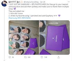 Ever since mcdonald's announced their collaboration with bts for the bts meal, armys have been excitedly awaiting the release. Fans Get Free Bts Photocards Along With Mobile Phone Sets In India