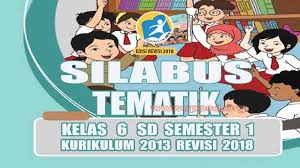 Maybe you would like to learn more about one of these? Silabus Tematik Kelas 6 Sd Semester 1 Kurikulum 2013 Revisi 2018 Pedia Pendidikan