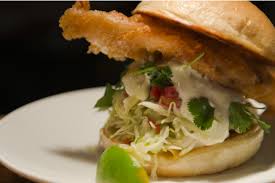 Maybe you would like to learn more about one of these? Andrew Zimmern S 9 Favorite Sandwiches Around The World Slideshow Fried Fish Fish Sandwich Fish Fry Sides