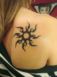 This style favors simplicity and outlines, with very little shading. 23 Most Appealing Tribal Tattoo Designs Sun Tattoo Designs Tribal Tattoos Tribal Tattoos For Women