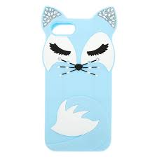 Satisfaction guarantee · printed in the usa · printed in the usa Blue Pretty Fox Silicone Phone Case Fits Iphone 6 7 8 Se Claire S