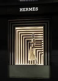 Hermes Sydney Window Display Retail Window Display Design Visual Merchandising Displays