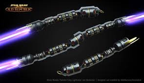 Black Mamba Twisted Fang Kotor Inspired Lightsaber Star Wars Light Saber Lightsaber Star Wars