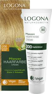 Gorgeous copper hair color is definitely in! Herbal Hair Colour Cream 200 Copper Blonde Logona Naturkosmetik
