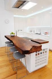 Wood countertop gallery butcher block island kitchen kitchen. 30 Rustic Countertops That Add Coziness To Your Home Digsdigs