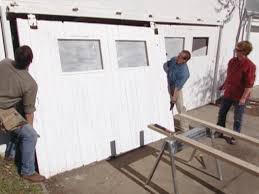 Although it will be a few months before we can start. Restoring Vintage Sliding Garage Doors How Tos Diy