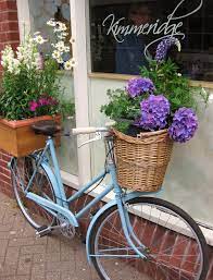 floral bike outside a shop window kimmeridge christchurch dorset england floral shop barn door decor shopping outfit