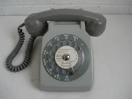 Rotary dial phone for sale. Rotary Dial Two Tone Grey Dial Telephone From 1970 S 4934 12 00 Telephone Lines Europes Largest Dealer Of Antique Specialist Phones
