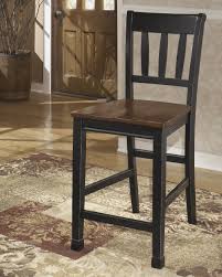 D580 224 Signature By Ashley Owingsville Barstool Black Brown Big Sandy Superstores Brown Bar Stools Bar Stools Signature Design By Ashley
