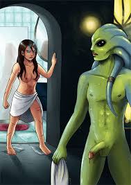 Alien girl naked - 35 photo