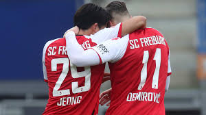 Informieren sie sich über ihre vorteile bei der liga bank. Jeong Und Demirovic Zaubern Auf Sc Freiburg Vfb Stuttgart 2 1 Kicker