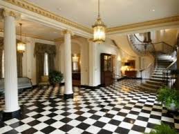 You can also make a room come alive by setting black and white vinyl tiles on a diagonal to create an. Black And White Floor Tiles 47 Photos Features Of Ceramic Flooring