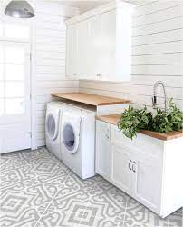 The diy ironing mat idea. Patterned Peel Stick Flooring Laundry Room Flooring Inexpensive Flooring Laundry Room Storage