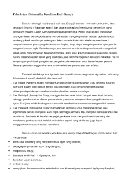 Novel adalah salah satu jenis sastra yang semua orang dapat membuatnya, asalkan ada ide dan. Blog Pendidikan Contoh Esai Ilmiah Populer
