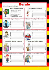 Willkommen Auf Deutsch Berufe Minidialoge Deutsch Lernen Deutsch Lernen Kinder Deutsch
