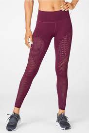 Fabletics Wine High Waisted Sculptknit Leggings Size 8 M 29 30 13 Off Retail Stylish Workout Clothes Fabletics High Waisted