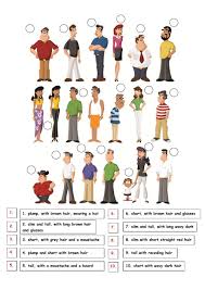 Describing People Interactive And Downloadable Worksheet Check Your Answers Online Or Send Them To Your Te Worksheets Teaching English Grammar English Lessons