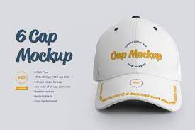 Download 6 Cap Mockups In Apparel Mockups On Yellow Images Creative Store