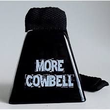More Cowbell 3 1 2 High Bell With Printed More Cowbell Snl Skit Walmart Com