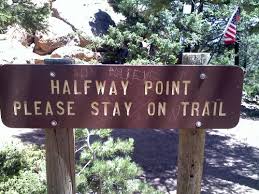 Image result for half way home sign