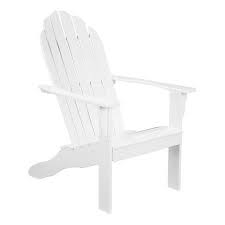 Mainstays Wooden Outdoor Adirondack Chair White Finish Solid Hardwood Walmart Com In 2020 Adirondack Chair Wood Adirondack Chairs Patio Chairs