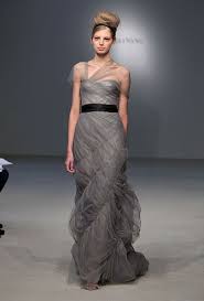Sage And Coral What Your Wedding Dress Color Means Bridal Gown Trends Non White Wedding Dresses Wedding Dresses Vera Wang