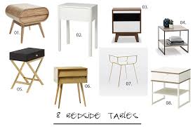 And how to choose bedside table lamps. 8 Bedside Tables You Might Like