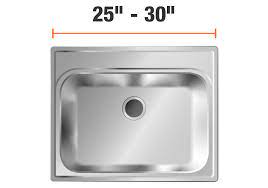 The average cost to install a kitchen sink and faucet is $400 to $950 for labor only. Kitchen Sinks The Home Depot