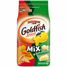 Pepperidge farm flavor blasted goldfish crackers xtra cheddar 6.6oz. Goldfish Mix Cheesy Pizza Parmesan Baked Snack Crackers 6 6 Oz Fred Meyer