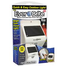 Ever Brite Britew Mc12 4 Motion Activated Solar Led Light White As Seen On Tv Walmart Com Walmart Com