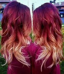 Purple Root Red Blonde Ombre Ombre Hair Blonde Red Blonde Ombre Hair Red Ombre Hair