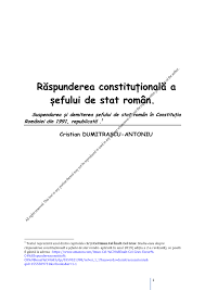 Pentru persoanele asigurate, care sunt angajați oficial, prestația este oferită pentru o perioadă de până la 180 de zile anual. Pdf RÄƒspunderea ConstituÈ›ionalÄƒ A È™efului De Stat Roman Suspendare È™i Demitere
