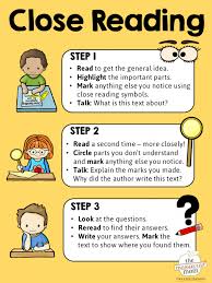 It is the central idea that supports the approach also, bear in mind that even if one theme is central, a text can have more than one themes and also express different points of view on them. Close Reading Poster And Bookmarks The Measured Mom