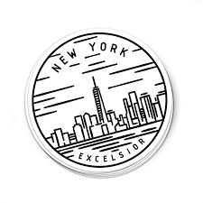Decorate your laptops, water bottles, helmets, and cars. New York Sticker New York Decal Multiple Sizes Available Https Etsy Me 2eusjo9 Unique Sticker Coloring Stickers Music Stickers