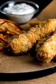Baked Fish And Chips Recipe Recipe Fish N Chips Recipe Recipes Baked Fish