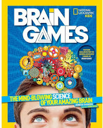 Disney Brain Games The Mind Blowing Science Of Your Amazing Brain Book National Geographic Kids Brain Games National Geographic Kids Brain Games