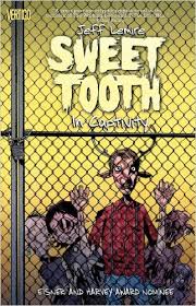 When the ending of sweet tooth season 1 happens in the comic—when gus meets wendy and bobby—it's somewhere around issue 13. Slings Arrows