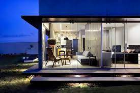 So while you and your architectural designer may produce the layout and elevations for a glass extension, you'll need to find a designer, manufacturer or contractor to assist with details such as door systems and glazed walls,' says real homes property expert michael holmes. Tiny Designs Brilliant Box House With Bold Interiors