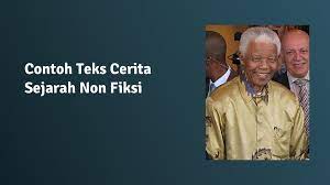 Contoh Teks Cerita Sejarah Non Fiksi Nelson Mandela
