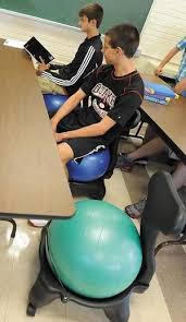 Phila Schools Use Balance Ball Chairs In Classroom 21st Century Schools Classroom Fun High School Special Education