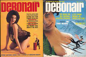 Debonair (2 vintage adult magazines, 1965-66) by Various - 1965-66