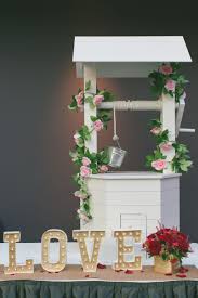 Azhar Alexis Flower Dome Wishing Well Wedding Bridal Shower Wishes Card Box Wedding