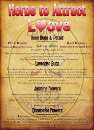 Herbs That Attract Love Bos Page Grimoire Pages Instant Etsy Easy Love Spells Wiccan Spell Book Love Spell That Work